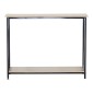 Κονσόλα Shima pakoworld oak- μαύρο μέταλλο 106x35x81εκ