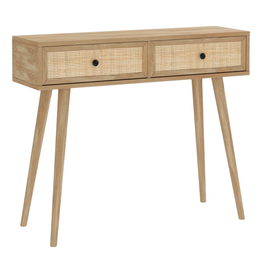 Κονσόλα Oslo pakoworld sonoma 100x29x81εκ