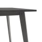 Τραπέζι Benson pakoworld MDF σε rustic grey απόχρωση 150x90x75εκ