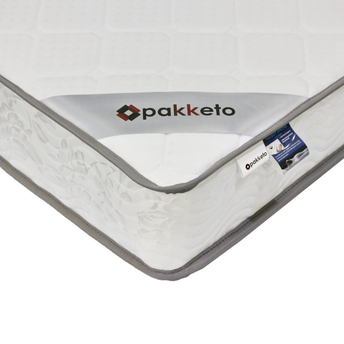 Στρώμα Frezio pakoworld pocket spring roll pack διπλής όψης 18-19cm 160x200εκ
