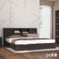 Κομοδίνο OLYMPUS pakoworld χρώμα wenge 47,5x40,5x40,5εκ.