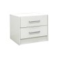 Σετ Κρεβατοκάμαρας Olympus White με Κρεβάτι 140x200εκ Σετ 3τεμ