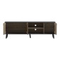 Έπιπλο τηλεόρασης Tuscany pakoworld sonoma-ανθρακί 180x41x51εκ