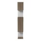 Βιβλιοθήκη Mito pakoworld sonoma - λευκό 108.5x25x161εκ