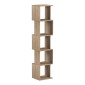 Βιβλιοθήκη Cubik pakoworld sonoma 35x30x161εκ