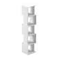 Βιβλιοθήκη Cubik pakoworld λευκό 35x30x161εκ