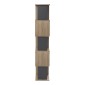 Βιβλιοθήκη Cubik pakoworld sonoma- ανθρακί 35x30x161εκ