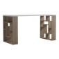 Γραφείο εργασίας Lovet pakoworld sonoma-λευκό 140x60x72εκ