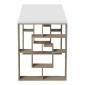 Γραφείο εργασίας Lovet pakoworld sonoma-λευκό 140x60x72εκ