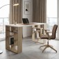 Γραφείο εργασίας Lovet pakoworld sonoma-λευκό 140x60x72εκ