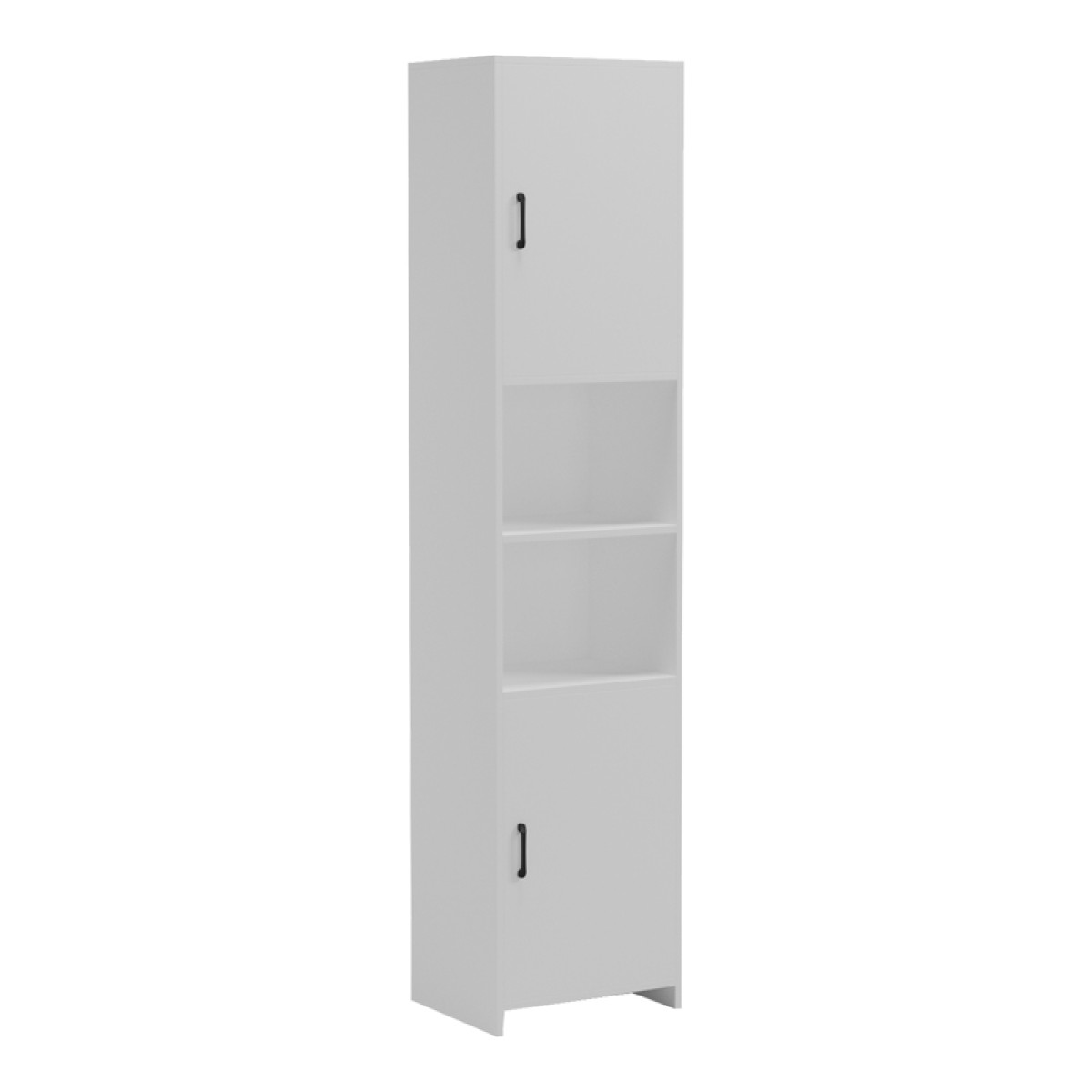 Ντουλάπι-στήλη Perlina pakoworld λευκό 40x32x175εκ