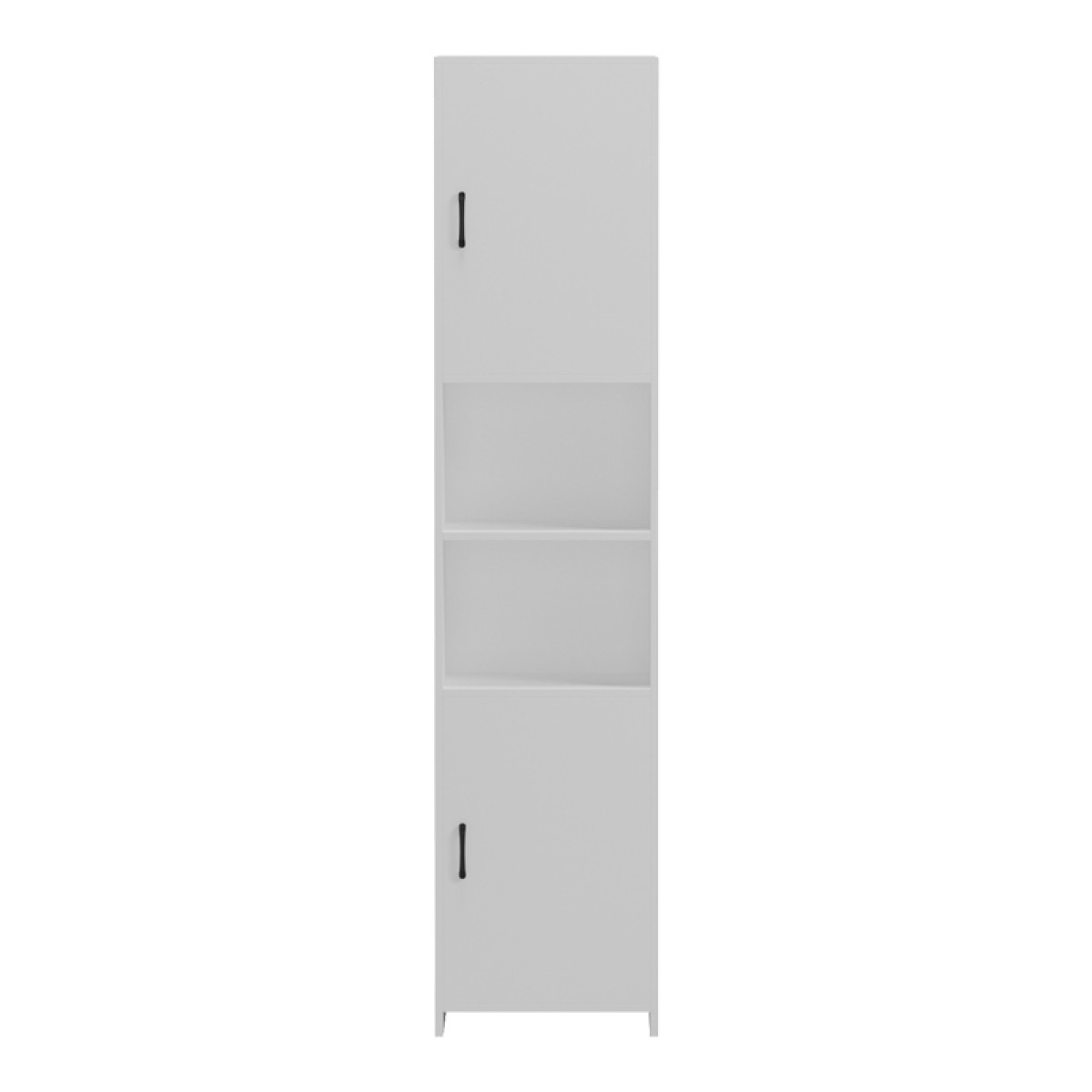 Ντουλάπι-στήλη Perlina pakoworld λευκό 40x32x175εκ