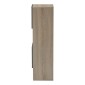 Σύνθετο σαλονιού Defry pakoworld sonoma-ανθρακί 177.5x31.5x110εκ