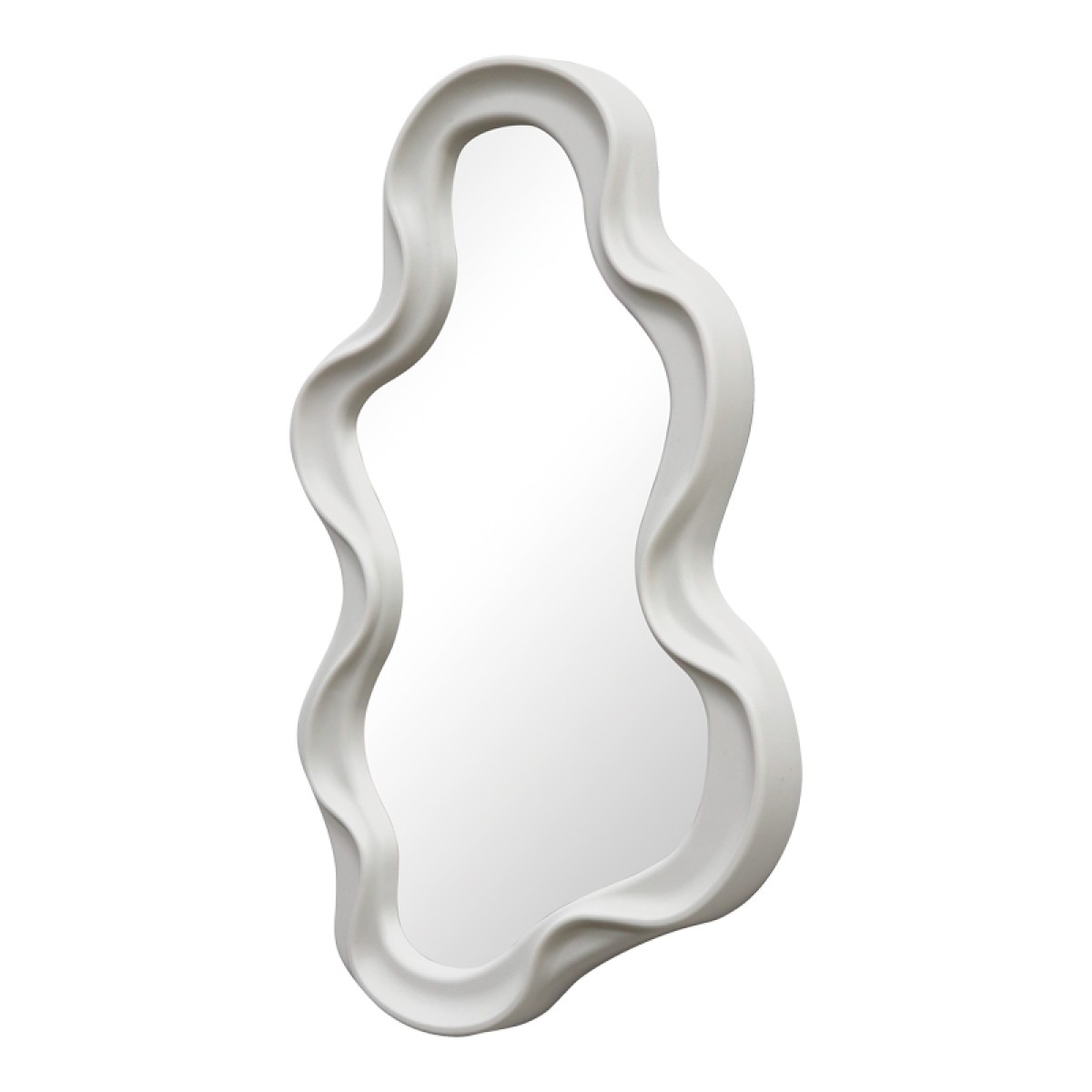 Καθρέπτης Liquid pakoworld pp σε λευκή απόχρωση 26x2.7x39εκ