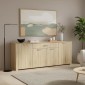 Μπουφές Kinley pakoworld sonoma 210x40x82εκ