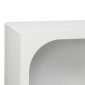 Μπουφές Emersi pakoworld με ράφια mdf σε λευκή απόχρωση 164x34x76εκ