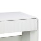 Κονσόλα Zeplen pakoworld λευκό mdf 110x38x75εκ