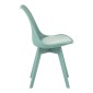 Καρέκλα Gaston I pakoworld PP-PU σε μέντα απόχρωση 48.5x53.5x81.5εκ