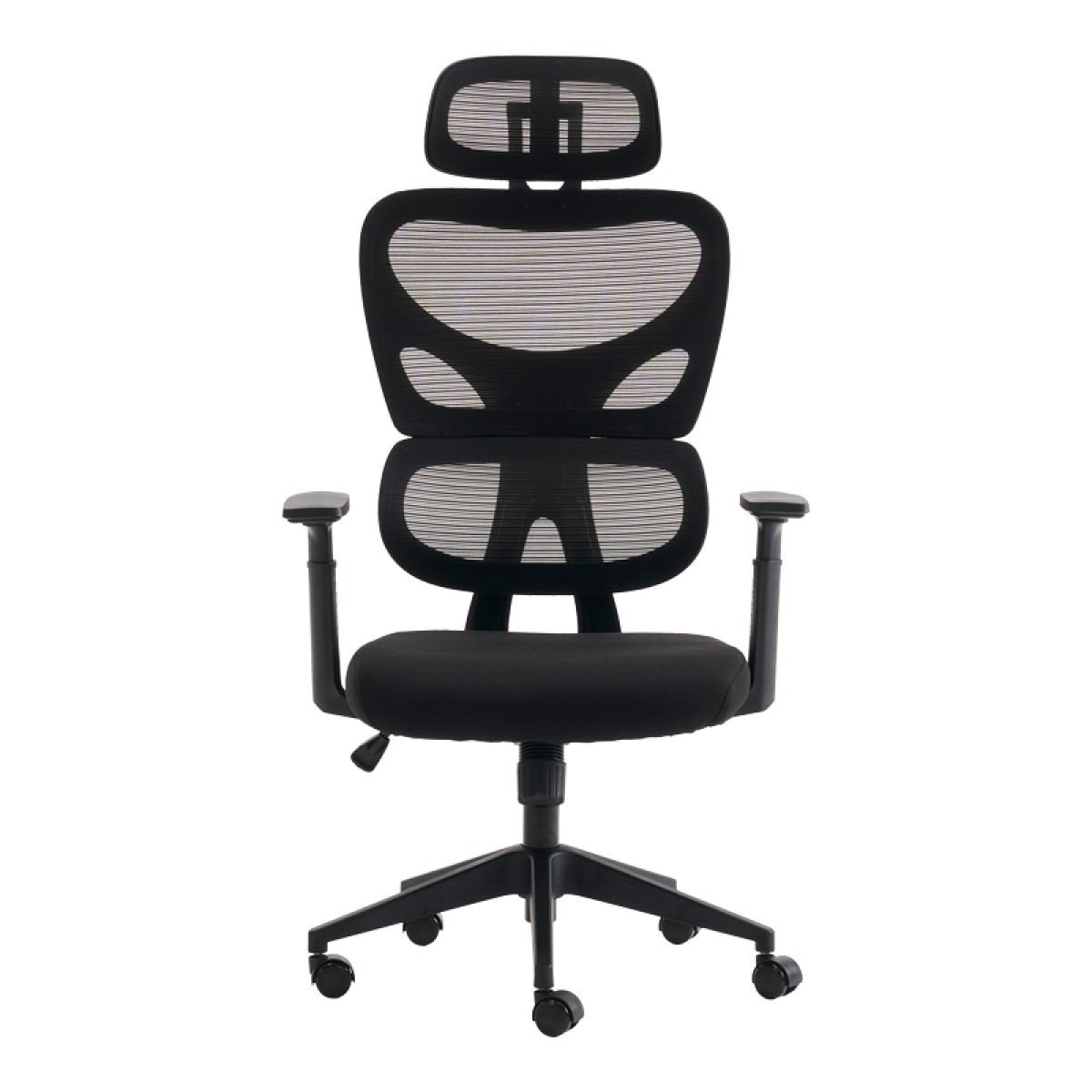 Καρέκλα γραφείου διευθυντή Cadrey pakoworld mesh μαύρο 67x64x120-128εκ