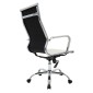 Καρέκλα γραφείου διευθυντή Valter pakoworld λευκό pu 55.5x58x108εκ