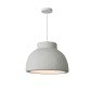 Φωτιστικό οροφής led Jenila pakoworld E27 ps λευκό Φ59x40εκ