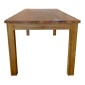 Τραπέζι Wooly pakoworld teak ξύλο σε φυσική απόχρωση 220x90x75εκ