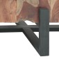Τραπέζι σαλονιού Borth Inart teak ξύλο σε φυσική απόχρωση 135x90x40εκ