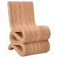 Πολυθρόνα Favorsy pakoworld rattan σε φυσική απόχρωση 52x65x90εκ