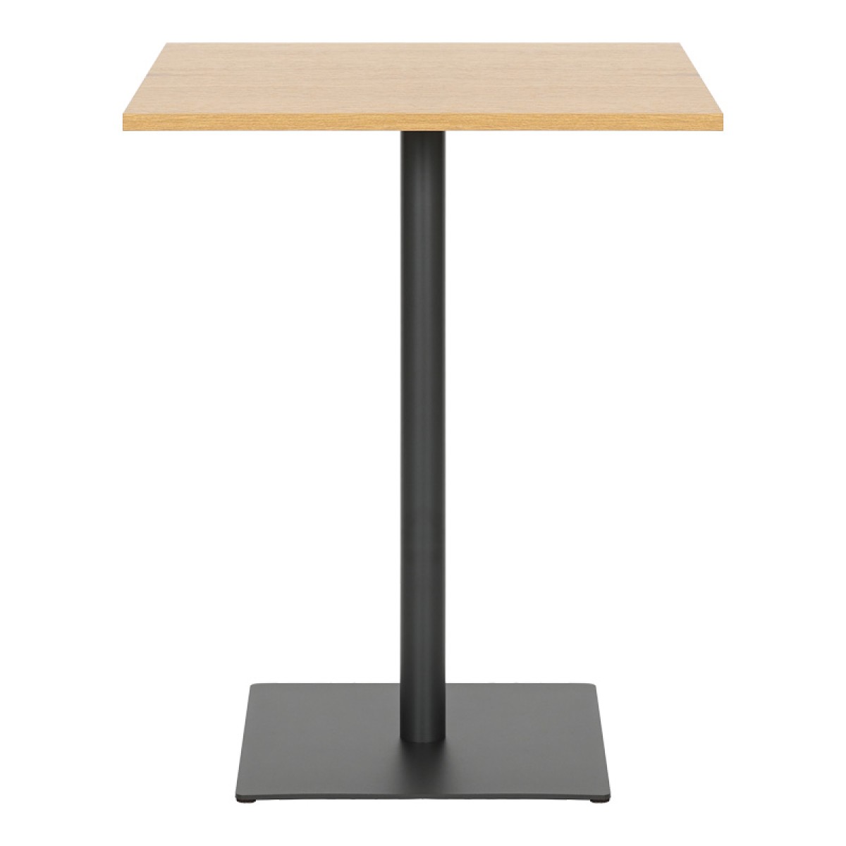 Τραπέζι Nerobian pakoworld mdf σε sonoma απόχρωση 60x60x75εκ