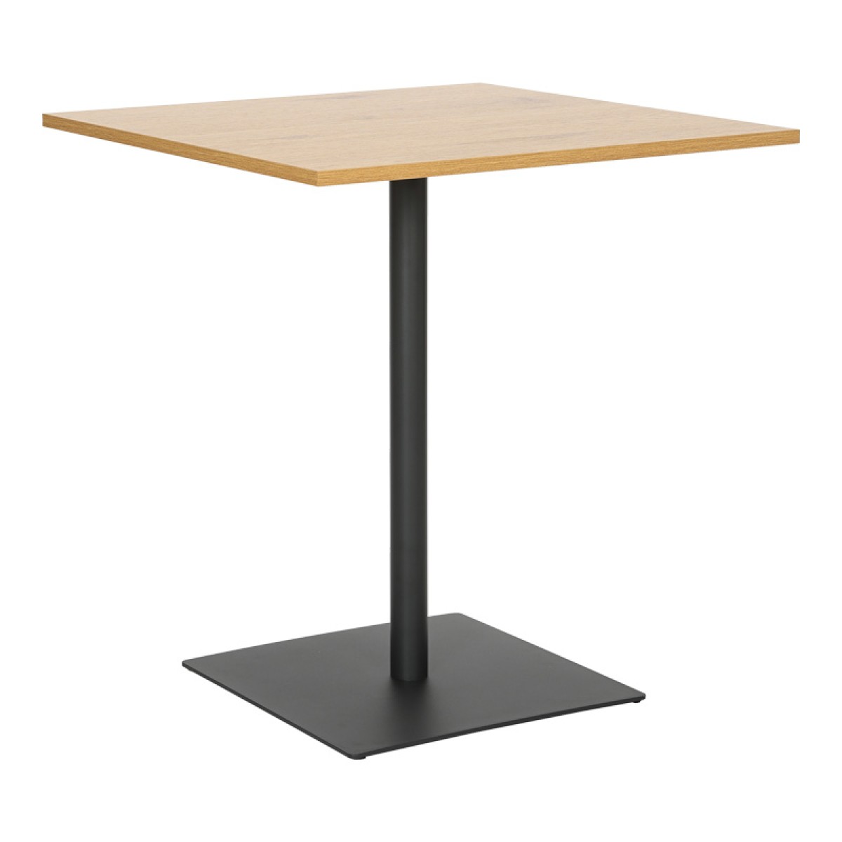 Τραπέζι Nerobian pakoworld mdf σε sonoma απόχρωση 70x70x75εκ