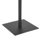 Τραπέζι Nerobian pakoworld mdf σε sonoma απόχρωση 70x70x75εκ