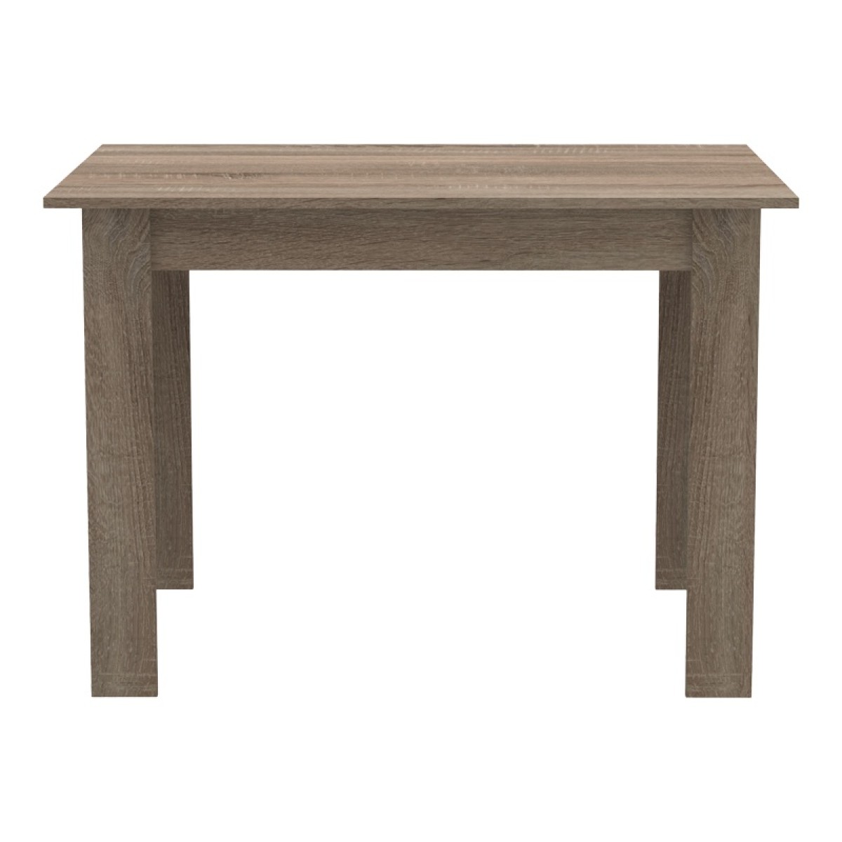 Τραπέζι Manka pakoworld σε sonoma truffle απόχρωση 110x80x77εκ