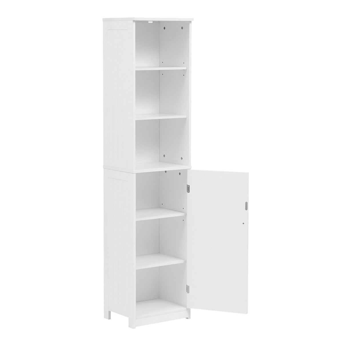 Ντουλάπι-στήλη Desilia pakoworld mdf λευκό 37x30x160εκ