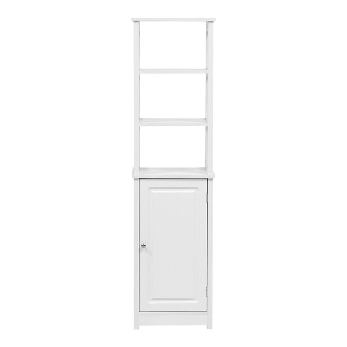 Ντουλάπι-στήλη Larben pakoworld mdf λευκό 40x33x150εκ