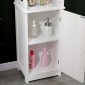 Ντουλάπι-στήλη Larben pakoworld mdf λευκό 40x33x150εκ