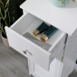 Ντουλάπι-στήλη Chesy pakoworld mdf λευκό 32x30x87εκ