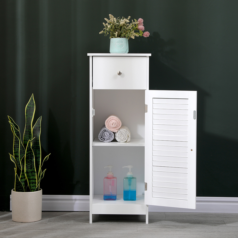 Ντουλάπι-στήλη Chesy pakoworld mdf λευκό 32x30x87εκ