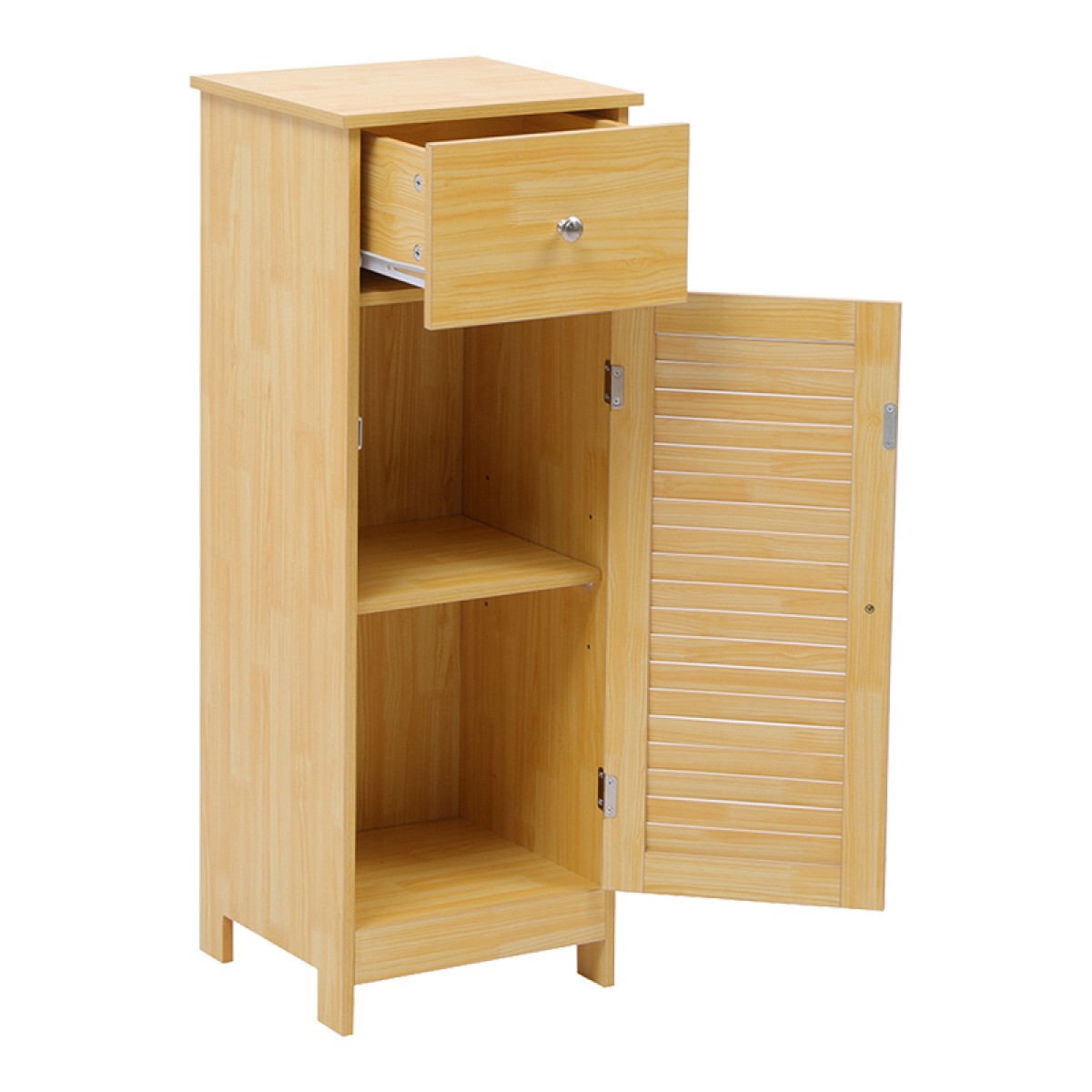Ντουλάπι-στήλη Chesy pakoworld mdf σε φυσική απόχρωση 32x30x87εκ
