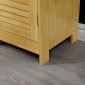Ντουλάπι-στήλη Chesy pakoworld mdf σε φυσική απόχρωση 32x30x87εκ