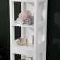Ντουλάπι-στήλη Kelby pakoworld mdf λευκό 30x30x144εκ