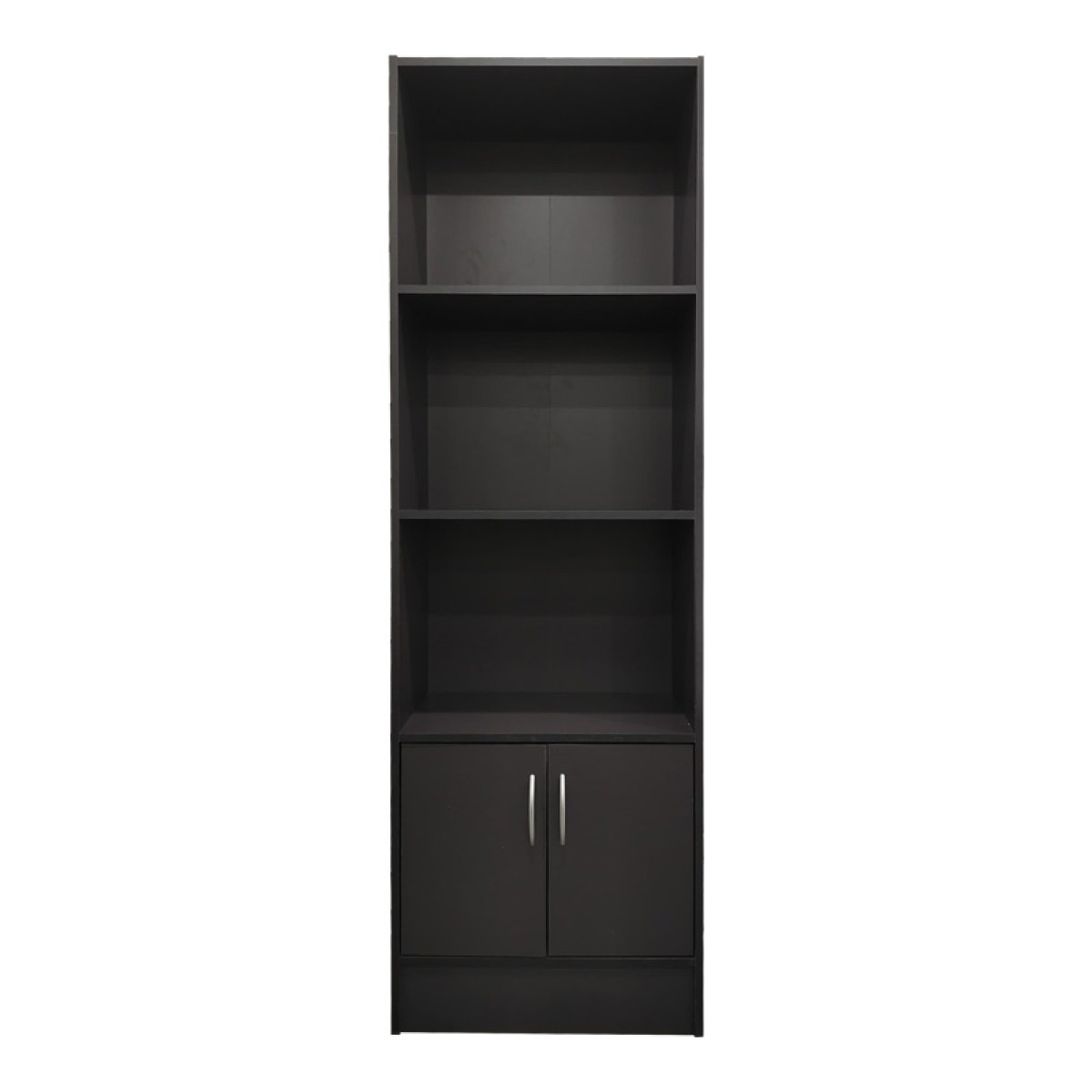 Βιβλιοθήκη Tekaro pakoworld σε ανθρακί απόχρωση 57x33x180εκ