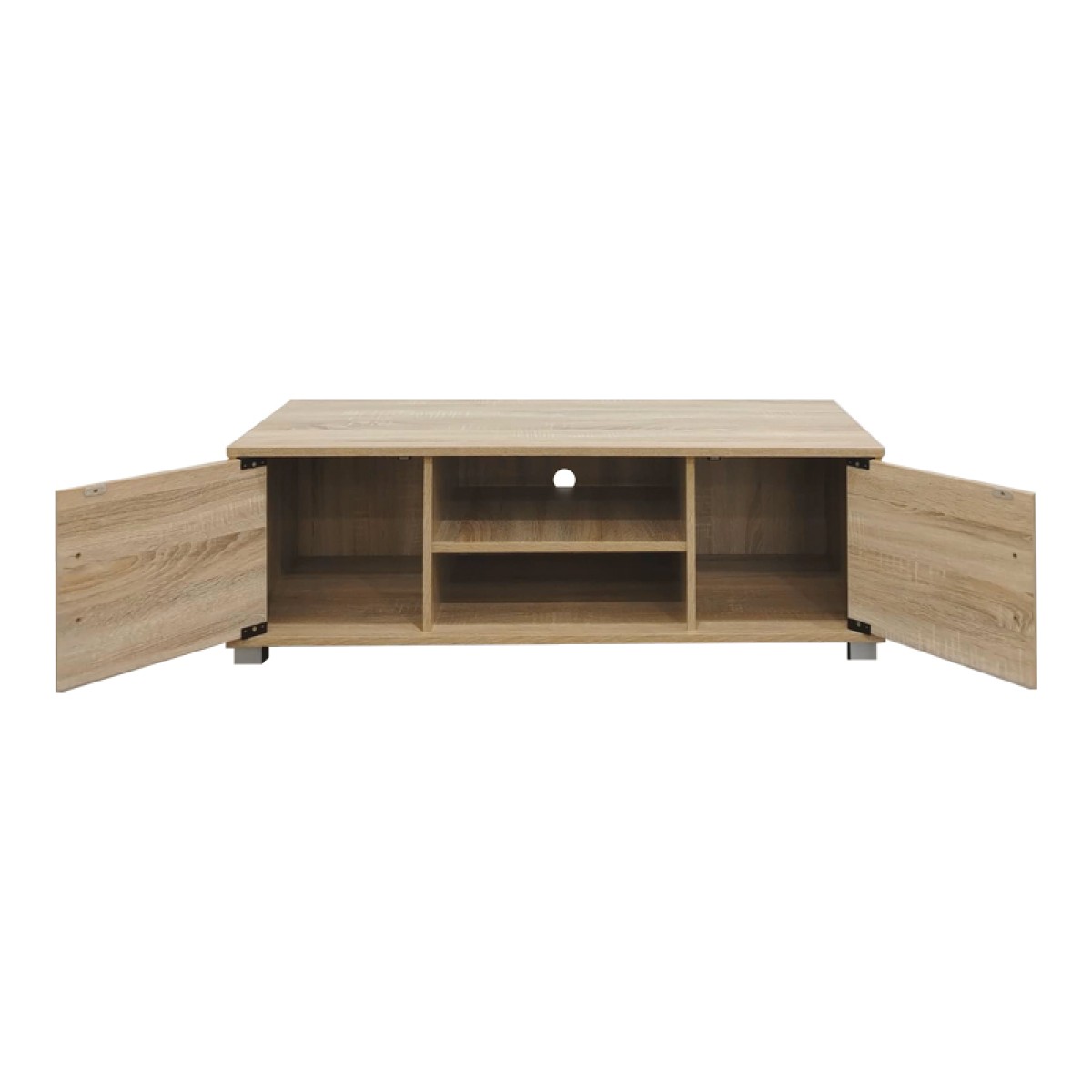 Έπιπλο τηλεόρασης Serank pakoworld σε sonoma απόχρωση 120x40x40εκ