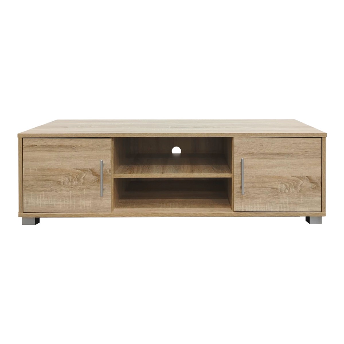 Έπιπλο τηλεόρασης Serank pakoworld σε sonoma απόχρωση 120x40x40εκ