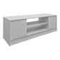 Έπιπλο τηλεόρασης Sasa pakoworld λευκό 120x35x41.5εκ