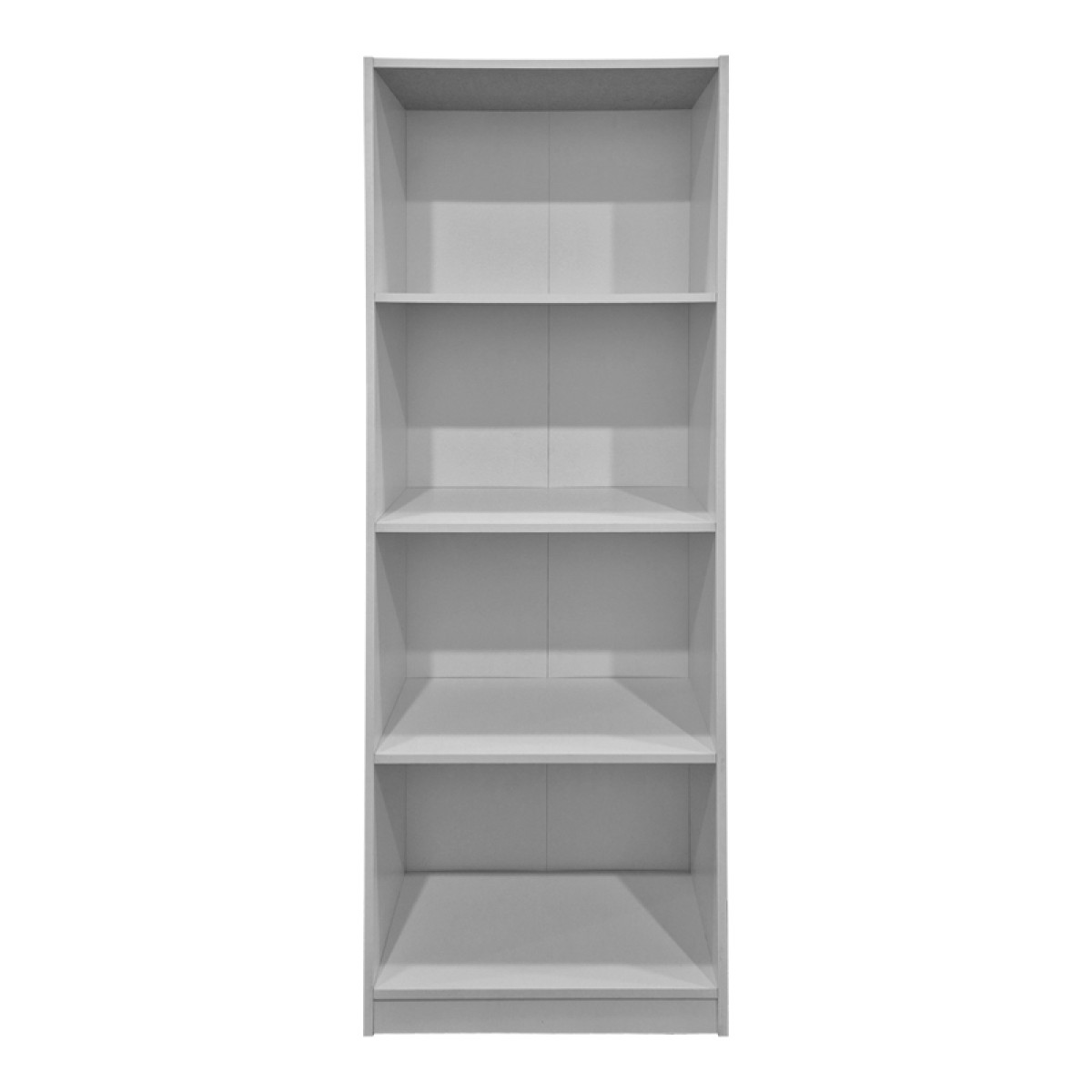 Βιβλιοθήκη Kendy pakoworld λευκό 60x30x167εκ