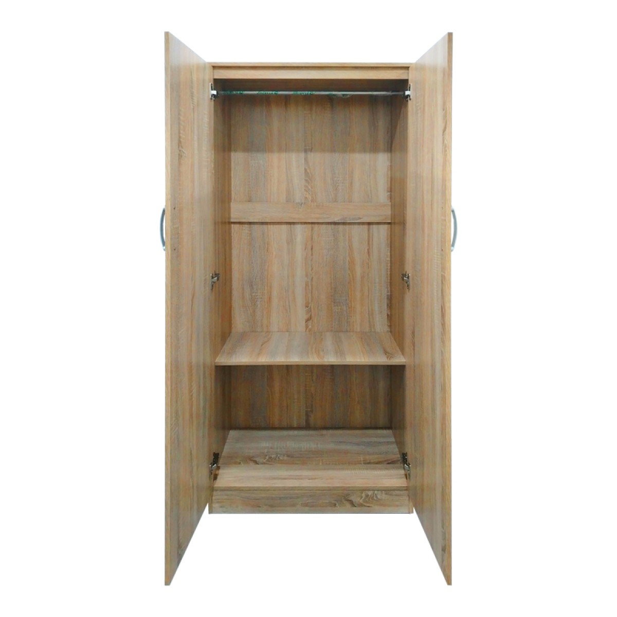 Ντουλάπα εξάφυλλη Athos ΙΙ pakoworld sonoma 240x42x180εκ