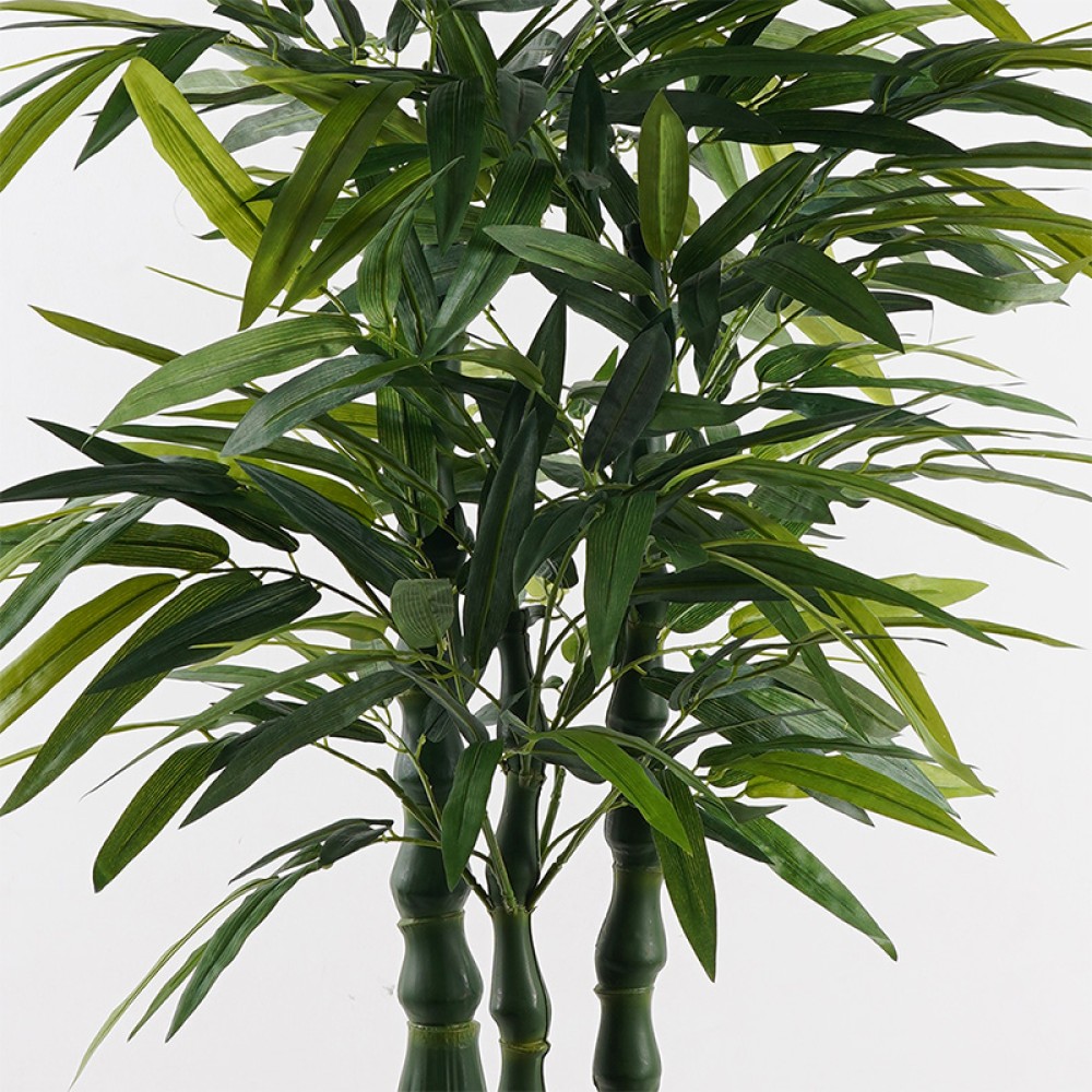 Διακοσμητικό φυτό σε γλάστρα Arti Bamboo Inart πράσινο Φ70x150εκ