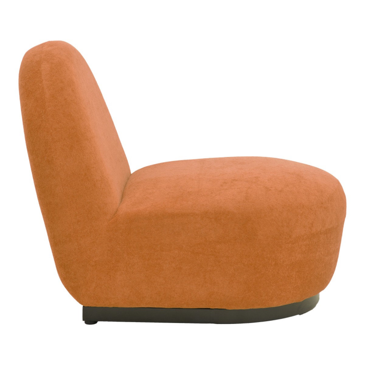 Πολυθρόνα Zenny pakoworld υφασμα terracotta 64x85x68εκ