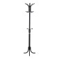 Καλόγερος Mendora pakoworld μέταλλο σε μαύρη απόχρωση 40x40x180εκ