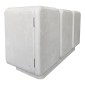 Μπουφές Kooldio pakoworld mdf λευκό 120x37.5x69εκ